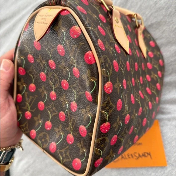 Spa Fresh 2005 Louis Vuitton Monogram Cherry Speedy 25 - Picture 10 of 16
